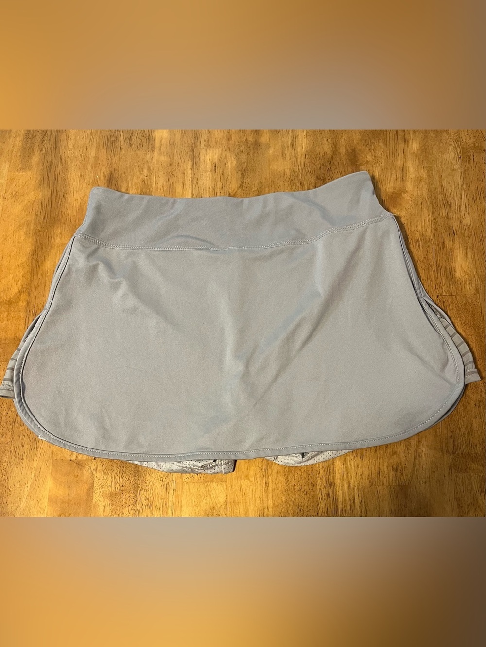 Grey Mini Tennis Athletic Skirt Skort
